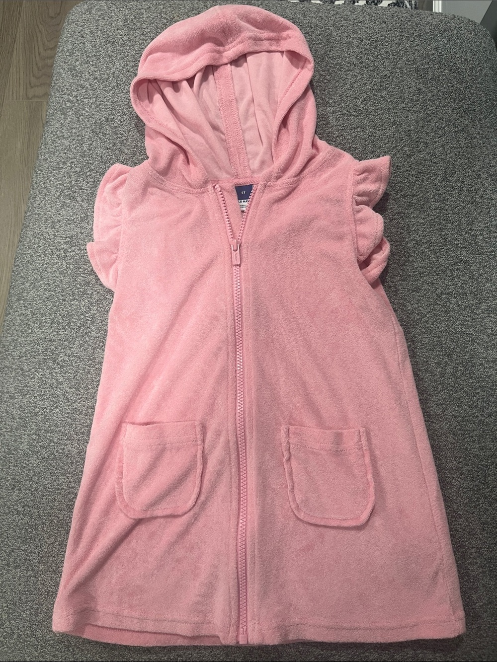 Old navy girls pink zip cover up 5T